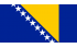 Flagge Bosnien und Herzegowina