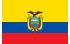Flagge Ecuador