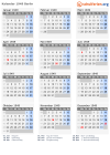 Kalender 1949 mit Ferien und Feiertagen Berlin
