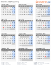 Kalender 1992 mit Ferien und Feiertagen Neuenburg