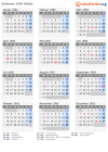 Kalender 1992 mit Ferien und Feiertagen Wallis