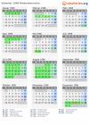 Kalender 1996 mit Ferien und Feiertagen Niederösterreich