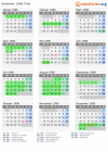 Kalender 1996 mit Ferien und Feiertagen Tirol