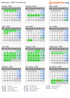 Kalender 1996 mit Ferien und Feiertagen Vorarlberg