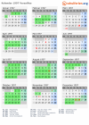 Kalender 1997 mit Ferien und Feiertagen Versailles