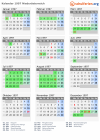 Kalender 1997 mit Ferien und Feiertagen Niederösterreich