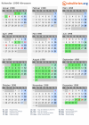 Kalender 1998 mit Ferien und Feiertagen Abruzzen