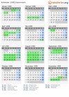 Kalender 1998 mit Ferien und Feiertagen Steiermark