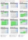 Kalender 1999 mit Ferien und Feiertagen Friaul-Julisch Venetien