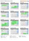 Kalender 2000 mit Ferien und Feiertagen Sachsen-Anhalt