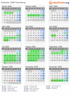 Kalender 2000 mit Ferien und Feiertagen Vorarlberg