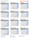 Kalender 2000 mit Ferien und Feiertagen Genf