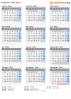 Kalender 2002 mit Ferien und Feiertagen Bern
