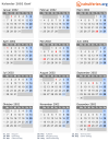 Kalender 2002 mit Ferien und Feiertagen Genf
