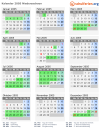 Kalender 2005 mit Ferien und Feiertagen Niedersachsen