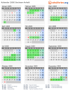 Kalender 2005 mit Ferien und Feiertagen Sachsen-Anhalt