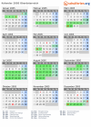 Kalender 2005 mit Ferien und Feiertagen Oberösterreich