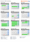 Kalender 2005 mit Ferien und Feiertagen Vorarlberg