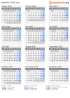 Kalender 2005 mit Ferien und Feiertagen Jura