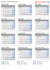 Kalender 2005 mit Ferien und Feiertagen Nidwalden