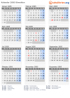 Kalender 2005 mit Ferien und Feiertagen Obwalden