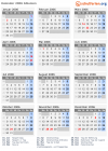 Kalender 2006 mit Ferien und Feiertagen Albanien