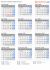 Kalender 2006 mit Ferien und Feiertagen Nordterritorium