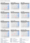 Kalender 2006 mit Ferien und Feiertagen Brasilien