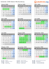 Kalender 2006 mit Ferien und Feiertagen Baden-Württemberg