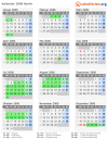 Kalender 2006 mit Ferien und Feiertagen Berlin