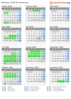Kalender 2006 mit Ferien und Feiertagen Brandenburg
