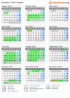 Kalender 2006 mit Ferien und Feiertagen Limoges