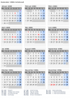 Kalender 2006 mit Ferien und Feiertagen Grönland