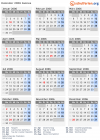 Kalender 2006 mit Ferien und Feiertagen Guinea