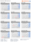 Kalender 2006 mit Ferien und Feiertagen Kamerun