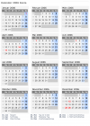 Kalender 2006 mit Ferien und Feiertagen Kenia