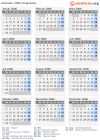 Kalender 2006 mit Ferien und Feiertagen Kirgisistan