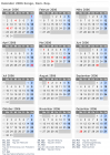 Kalender 2006 mit Ferien und Feiertagen Kongo, Dem. Rep.