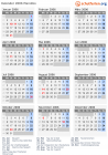 Kalender 2006 mit Ferien und Feiertagen Marokko