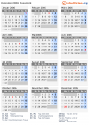Kalender 2006 mit Ferien und Feiertagen Mosambik