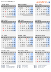 Kalender 2006 mit Ferien und Feiertagen Niger