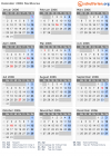 Kalender 2006 mit Ferien und Feiertagen Nordkorea