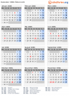 Kalender 2006 mit Ferien und Feiertagen Österreich