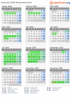 Kalender 2006 mit Ferien und Feiertagen Niederösterreich