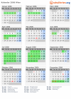 Kalender 2006 mit Ferien und Feiertagen Wien