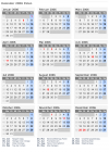 Kalender 2006 mit Ferien und Feiertagen Polen