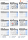 Kalender 2006 mit Ferien und Feiertagen Portugal