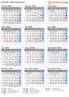 Kalender 2006 mit Ferien und Feiertagen Simbabwe