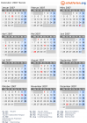 Kalender 2007 mit Ferien und Feiertagen Benin