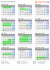 Kalender 2007 mit Ferien und Feiertagen Berlin